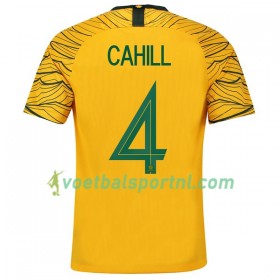 Australië Cahill 4 Thuis Shirt WK voetbal 2018